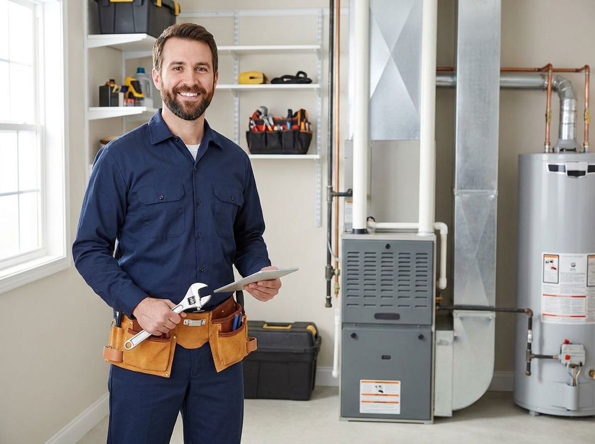Kevin's Air Repair HVAC technician servicing an AC system in Marrero, LA
